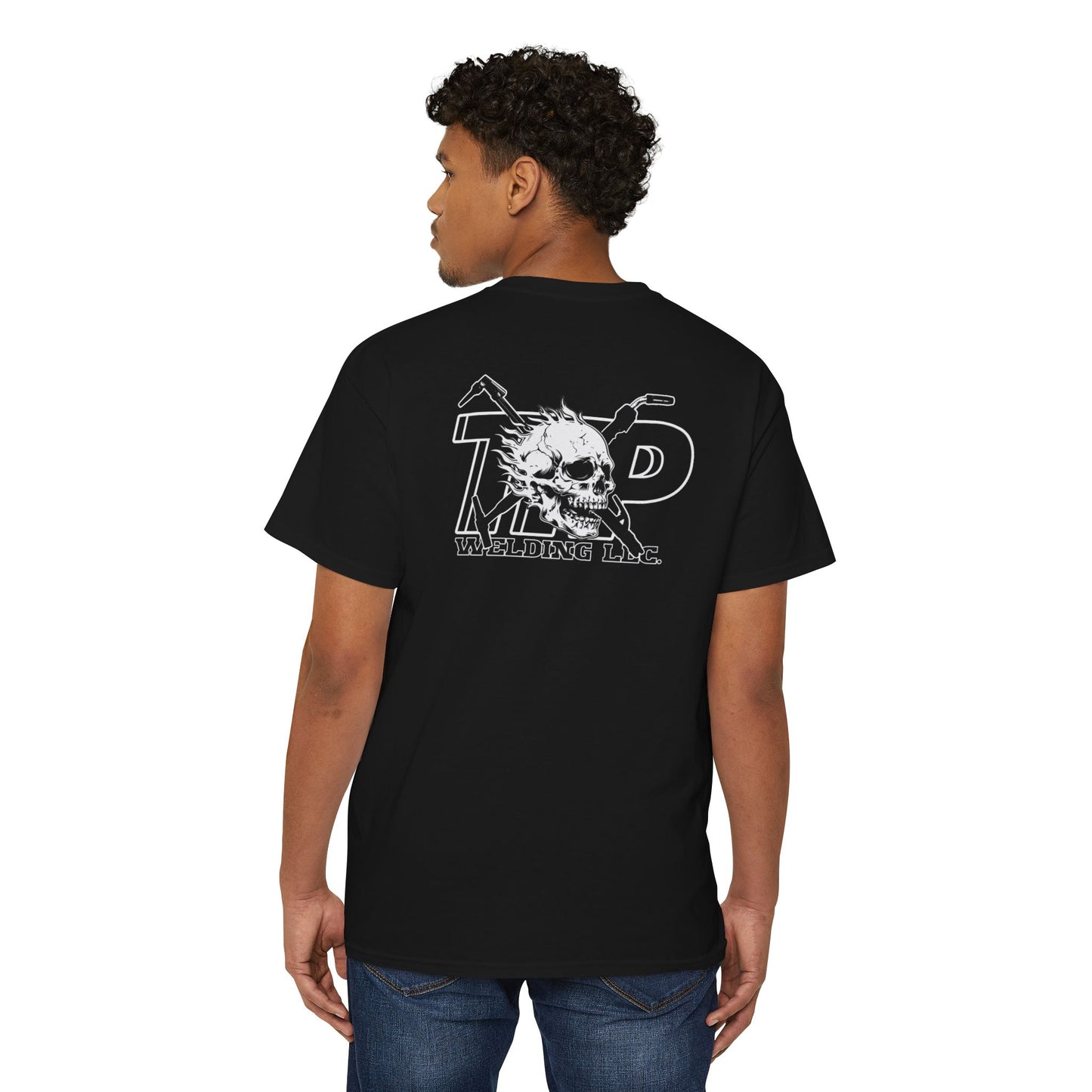 BURNING FLAME POCKET TEE