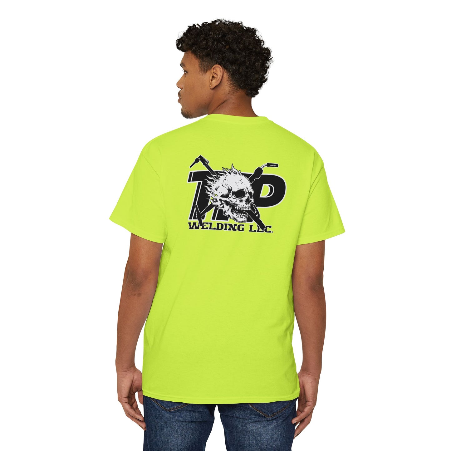 BURNING FLAME POCKET TEE