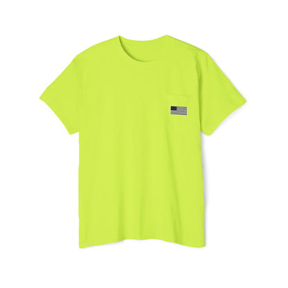 BURNING FLAME POCKET TEE