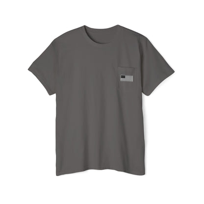 BURNING FLAME POCKET TEE