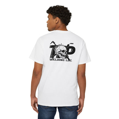 BURNING FLAME POCKET TEE